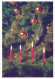 Neujahr Weihnachten KERZE Vintage Ansichtskarte Postkarte CPSM #PBN633.DE - Nieuwjaar