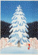 Neujahr Weihnachten Vintage Ansichtskarte Postkarte CPSM #PBN569.DE - Nieuwjaar