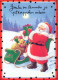 WEIHNACHTSMANN SANTA CLAUS Neujahr Weihnachten Vintage Ansichtskarte Postkarte CPSM #PBL388.DE - Santa Claus