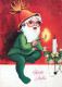 WEIHNACHTSMANN SANTA CLAUS Neujahr Weihnachten Vintage Ansichtskarte Postkarte CPSM #PBL135.DE - Santa Claus