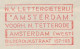 Meter Cover Netherlands 1935 Type-foundry - Amsterdam - Other & Unclassified