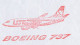 Meter Cover France 2003 Airplane - Boeing 737 - Avions