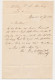 Trein Haltestempel Delft 1871 - Cartas & Documentos