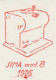 Proof Meter Cut Italy 1983 Sima - Mod. 8 1926 - Timbres De Distributeurs [ATM]