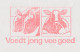 Meter Cover Netherlands 1989 Cow - Calf - Feeds Young Cattle Well - Voorthuizen - Farm