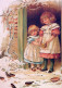 BAMBINO Scena Paesaggio Vintage Cartolina CPSM #PBB412.IT - Scene & Paesaggi