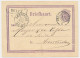 Trein Haltestempel Delft 1875 - Lettres & Documents
