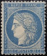 N°37 Cérès 20c Bleu. Neuf Qualité ST. - 1870 Siège De Paris