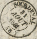 Delcampe - Ind 15 Cote 160€ MANCHE LETTRE INCOMPLETE VOIR SCANS 1851 SOURDEVAL GRILLE SUR N°4 SUPERBE + TYPE 14 SUPERBE - 1849-1876: Classic Period