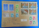 LETTRE CHARGEE DE FRANCE  -  1980  -  RECTO VERSO - Covers & Documents