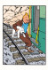 Cpm Bande Dessinée  - Hergé - TINTIN -  Le Temple Du Soleil - Bandes Dessinées