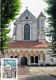 89 - Yonne -  Abbaye De PONTIGNY - La Facade Et Le Porche De L église  - Pontigny