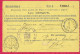 INTERO CARTOLINA-VAGLIA UMBERTO C.10 DA LIRE 5 (+5C.+2X25C)  (CAT. INT. 6C) -ANNULLO TONDO RIQUADRATO "RIMINI*6.3.94* - Stamped Stationery