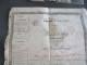 1873 PERMIS DE CHASSE CHFSE  DEPARTEMENT HERAULT - Historical Documents