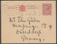 Grossbritannien - Great Britain 1929 Postkarte LETCHWORTH Nach Düsseldorf (65346 - Covers & Documents