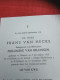 Doodsprentje Frans Van Hecke / Hamme 8/11/1925 Sint Niklaas 10/12/1989 ( Philomene Van Bellingen ) - Religion &  Esoterik