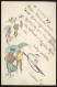 UMBRELLAS Vintage Litho Postcard 1899 - Autres & Non Classés