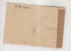 YUGOSLAVIA,1950 KRAPINSKE TOPLICE Registered  Censored Postal Stationery Cover To Austria - Lettres & Documents