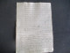 DOUAI  DOUAY MANUSCRIT ACCEPTATION PAR ECHEVINS VILLE FACTURE CERTIFIEE  PAR EXPERT PARLEMENT FLANDRES MAISON RUE DAUMES - Documents Historiques