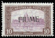 FIUME. ** 19/21 Y 23. Cat. 753 €. - Fiume