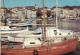 20. 2B . SAINT FLORENT. CPSM.  LE PORT  BARQUES DE PECHE ET  VOILIERS AMARRES LE LONG DU QUAI. ANNEE 1970 + TEXTE - Autres & Non Classés