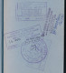 Delcampe - FRANCE / Maroc - Passeport 1960 Fiscal 32,00NF Visas Casablanca + Carte D'identité Fiscaux 4f Et 9F - Même Personne - Lettres & Documents