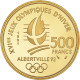 Monnaie, France, Albertville, Coubertin, 500 Francs, 1991, Paris, FDC, Or - Commemoratives