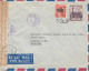 Ägypten/Egypte: 1948 Brief Nach England Als Luftpost, Zensur - Other & Unclassified