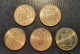 13707511 - Frankreich 5 X 50 Fr. Div. Jahrgaenge Feinheit 900/1000 Silber Feingewicht Gesamt 135 G - Münzen (Abb.)