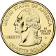États-Unis, Quarter, Indiana, 2002, United States Mint, Denver, Métal Doré - 1999-2009: State Quarters