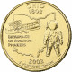 États-Unis, Ohio, Quarter, 2002, U.S. Mint, Philadelphie, Golden, FDC - 1999-2009: State Quarters
