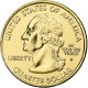 États-Unis, Ohio, Quarter, 2002, U.S. Mint, Philadelphie, Golden, FDC - 1999-2009: State Quarters