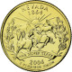 Monnaie, États-Unis, Nevada, Quarter, 2006, U.S. Mint, SUP, Métal Doré - 1999-2009: State Quarters