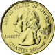 Monnaie, États-Unis, Nevada, Quarter, 2006, U.S. Mint, SUP, Métal Doré - 1999-2009: State Quarters