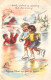 P-24-Mi-Is-2266 : CARTE ILLUSTREE PAR GERMAINE BOURET. PATINAGE SUR GLACE - Bouret, Germaine