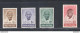 1948 India - Stanley Gibbson N. 305-08 - 1 Anniversario Indipendenza - Mahatma Gandhi - 4 Valori - MNH** - Sonstige & Ohne Zuordnung