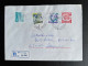 JUGOSLAVIJA YUGOSLAVIA 1989 REGISTERED LETTER NOVI BECEJ TO ZRENJANIN 12-06-1989 - Lettres & Documents