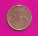 Spain, 1999- 5 Euro Cent- Copper Plated Steel- Obverse Cathedral Of Santiago De Campostela. Reverse Denomination - Spanien