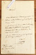 ● L.A.S 1846 Pierre CAPELLE Chansonnier Goguettier & écrivain Né à Montauban - Paris Batignolles - Lettre Autographe - Chanteurs & Musiciens