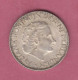 Netherland, 1965- Royal Dutch Mint- 1 Gulden - Silver  . Obverse Queen Juliana Of The Netherlands. - 1948-1980 : Juliana