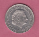 Netherland, 1969- Royal Dutch Mint- 25 Cent - Nickel  . Obverse Queen Juliana Of The Netherlands. Reverse Denomination- - 1948-1980: Juliana