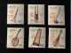 MACAU : 1986 "Ameripex 86"-Musical Instruments Set SG623-8 MNH - Other & Unclassified