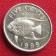 Bermuda 5 Cents 1999 KM# 108 Lt 1374 Bermudes Bermudas Bermude - Bermudes