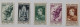 1935-5 Valori NUOVI "esposizione Mondiale Della Stampa Cattolica" Con Traccia Di Linguella-MH - Unused Stamps