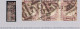 Ireland Dublin 1870 Halfpenny Bantam, The Rare Plate 9, Vertical Strip Of 3 OA/QA Cancelled By 186 Of Dublin - Other & Unclassified