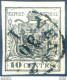 Lombardo Veneto. Stemma, Carta A Mano 10 C. 1850. Usato. - Ohne Zuordnung