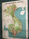 Delcampe - Maps Old-viet Nam Indo-china-carte Economique De L Indochine Francaise Before 1937-1 Pcs Very Rare - Topographical Maps