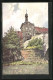 AK Bamberg, Partie Am Schloss  - Bamberg