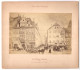 Fotografie Unbekannter Fotograf, Ansicht Leipzig, Am Hallschen Gässchen Um 1860, Nach Einem Aquarell Von A. Lewy  - Places