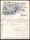 Rechnung Lahr I. B. 1910, Essigfabrik & Brantwein Brennerei Adolf Duffner, Blick Auf Das Werk  - Sonstige & Ohne Zuordnung